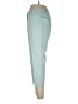 Ann Taylor Color Block Teal Casual Pants Size 10 Petite - photo 5
