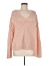 Doe & Rae Pink Pullover Sweater Size M - photo 1