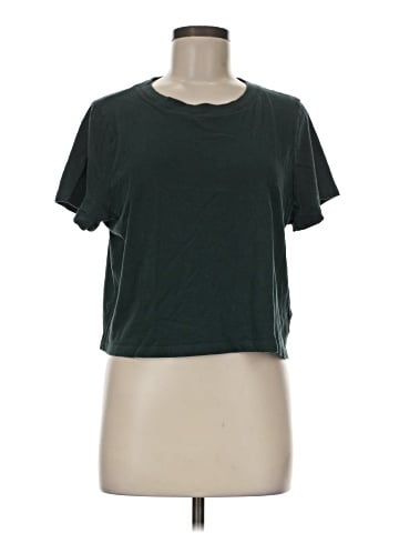 Madewell Softfade Cotton Boxy Cropped Tee (view 1)