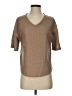 Unbranded Tan 3/4 Sleeve T-Shirt Size S - photo 1