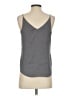 Express 100% Polyester Gray Sleeveless Top Size XS - photo 2
