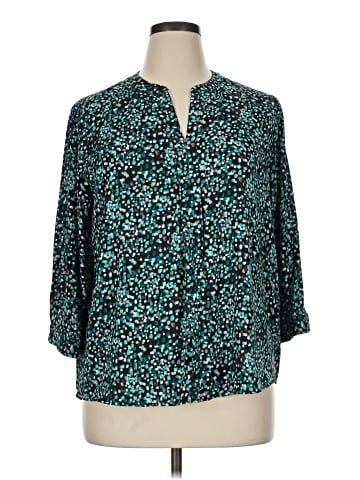 Dana Buchman 3/4 Sleeve Blouse (view 1)
