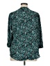 Dana Buchman 100% Polyester Teal 3/4 Sleeve Blouse Size XL - photo 2