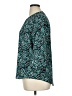 Dana Buchman 100% Polyester Teal 3/4 Sleeve Blouse Size XL - photo 5