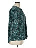 Dana Buchman 100% Polyester Teal 3/4 Sleeve Blouse Size XL - photo 4