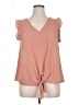 West Kei 100% Polyester Pink Sleeveless Blouse Size XL - photo 1