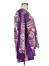 IMAN 100% Polyester Purple Long Sleeve Blouse Size M - photo 4
