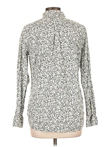 Garnet Hill Long Sleeve Button-Down Shirt (view 2)