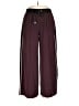 Next 100% Polyester Color Block Burgundy Track Pants Size 12 (petite) - photo 1