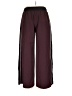 Next 100% Polyester Color Block Burgundy Track Pants Size 12 (petite) - photo 2