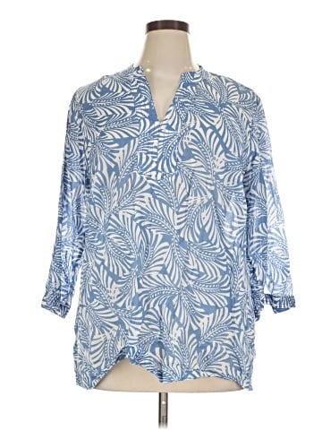 Talbots 3/4 Sleeve Blouse (view 1)