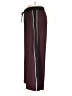Next 100% Polyester Color Block Burgundy Track Pants Size 12 (petite) - photo 5