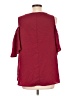 Lane Bryant 100% Polyester Burgundy 3/4 Sleeve Blouse Size 14 - photo 2