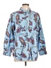Talbots 100% Cotton Paisley Blue Long Sleeve Blouse Size 1X - photo 1