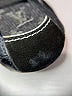 Louis Vuitton Black Monogram Denim Sneakers Size EU 38 1/2 - photo 3