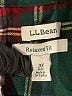 L.L.Bean 100% Cotton Plaid Green Long Sleeve Button-Down Shirt Size 3X - photo 7