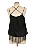 Collective Concepts 100% Polyester Black Sleeveless Blouse Size M - photo 2
