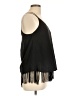Collective Concepts 100% Polyester Black Sleeveless Blouse Size M - photo 4