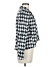 New Directions Houndstooth White Blazer Size M - photo 4