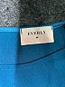 Everly 100% Polyester Solid Teal Casual Dress Size L - photo 7