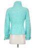 Unbranded 100% Silk Tweed Teal Jacket Size 2 - photo 2