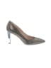 Franco Sarto Metallic Silver Heels Size 8 - photo 1