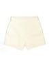 Zara Solid Ivory Shorts Size L - photo 2