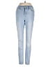 FRAME Denim Solid Blue Jeans Size 24 waist - photo 1