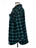 Torrid 100% Cotton Plaid Teal Jacket Size 1X Plus (1) - photo 5