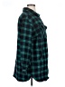 Torrid 100% Cotton Plaid Teal Jacket Size 1X Plus (1) - photo 4