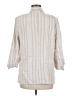 Ellen Tracy Stripes Ivory Blazer Size M - photo 2