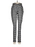 Shein Houndstooth Black Casual Pants Size M - photo 1