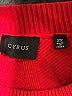 Cyrus Red Pullover Sweater Size 2X - photo 7