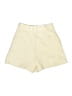 Zara Solid Ivory Shorts Size M - photo 2