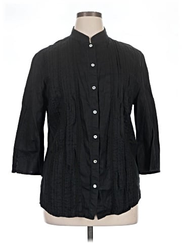 Spiegel 3/4 Sleeve Button-Down Shirt (view 1)