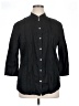 Spiegel Black 3/4 Sleeve Button-Down Shirt Size 16 - photo 1