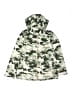 Max Studio 100% Cotton Camo Green Raincoat Size 7 - 8 - photo 1