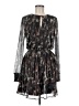 Evereve Print Black Cocktail Dress Size M - photo 1