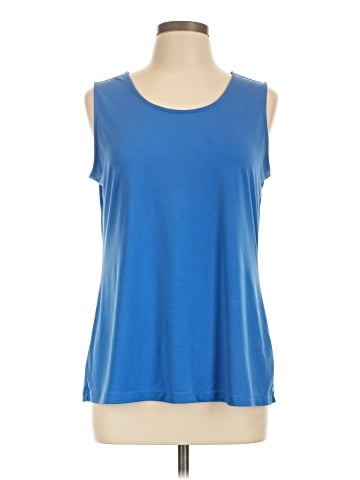 Susan Graver Sleeveless T-Shirt (view 1)