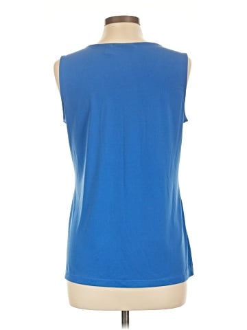 Susan Graver Sleeveless T-Shirt (view 2)