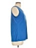 Susan Graver Blue Sleeveless T-Shirt Size M - photo 4
