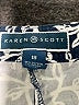 Karen Scott Print Blue Skort Size 18 - photo 3