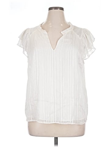 Banana Republic Factory Store Short Sleeve Blouse (view 1)