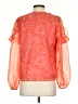 Hutch Orange 3/4 Sleeve Blouse Size XS - photo 2