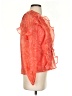 Hutch Orange 3/4 Sleeve Blouse Size XS - photo 4