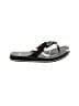 Sanuk Black Flip Flops Size 5 - photo 1