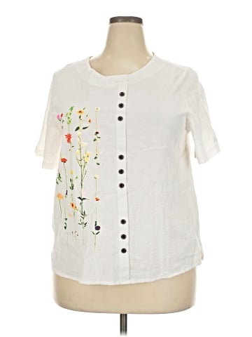 Unbranded Short Sleeve Blouse (view 1)