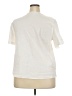 Unbranded White Short Sleeve Blouse Size 3X - photo 2