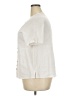 Unbranded White Short Sleeve Blouse Size 3X - photo 5