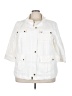 MICHAEL Michael Kors 100% Linen Ivory Jacket Size 3X - photo 1